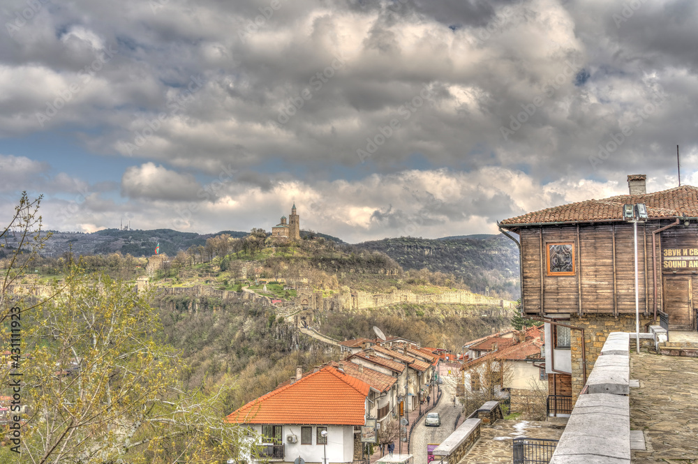 Veliko Tarnovo, Tsarevets, HDR Image Veliko Tarnovo, Tsarevets, HDR Image