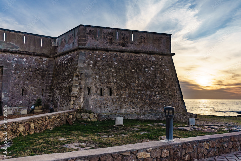 Guardias Viejas castle, Almeria Spain Guardias Viejas castle, Almeria Spain