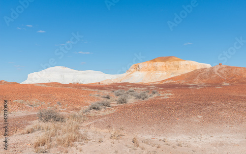 Kanku-Breakaways Conservation Park Australian geologic heritage, Famous tourist destination in Coober Pedy, South Australia