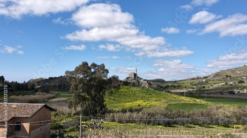 view of the mountains