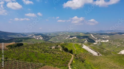 panorama of the mountains