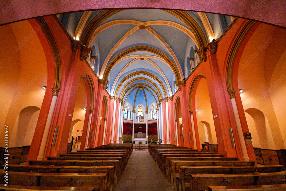 Capilla de Santa Maria.Santuario de Nuria(1449). Valle de Núria.Girona