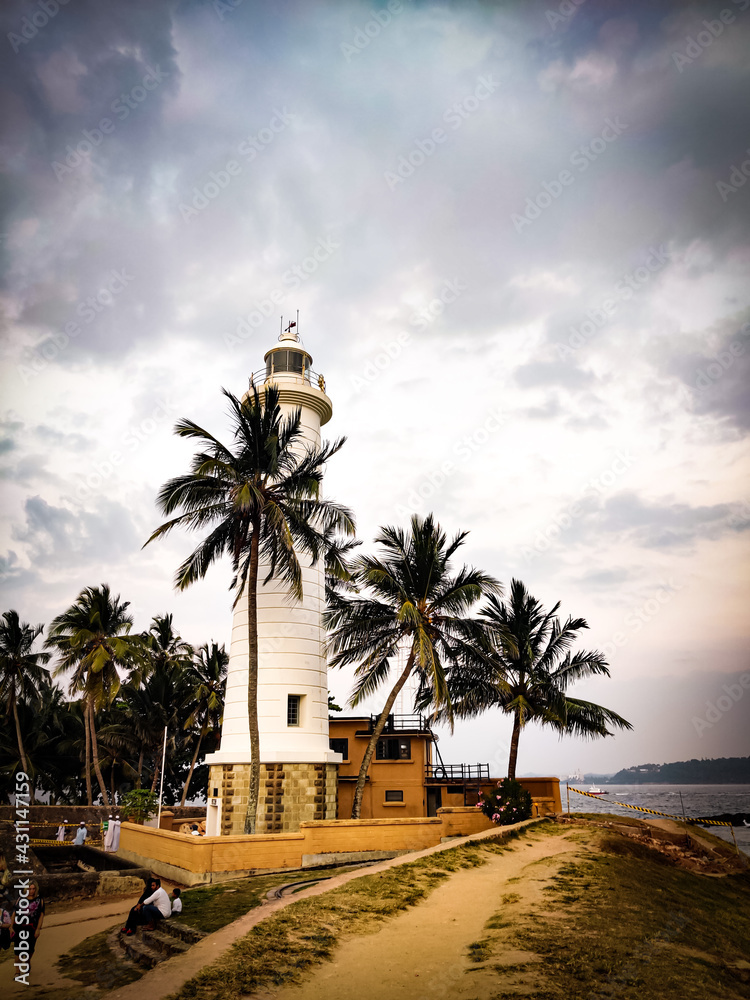 Lighthouse in the fort