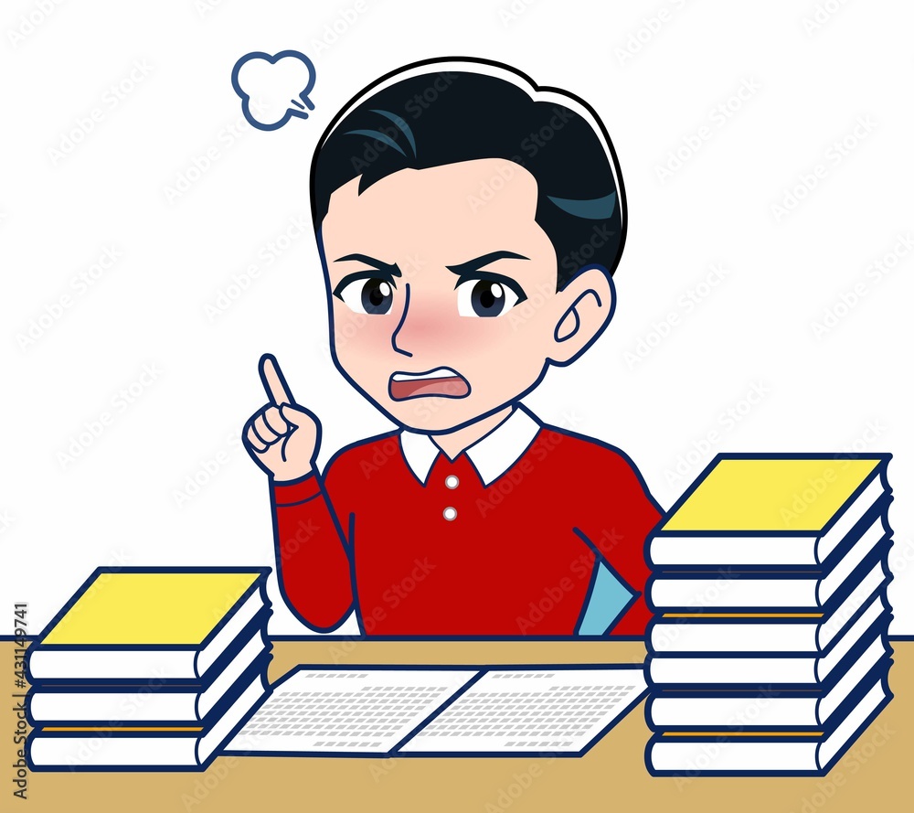 赤い服を着た若い男性 赤い服を着た若い男性