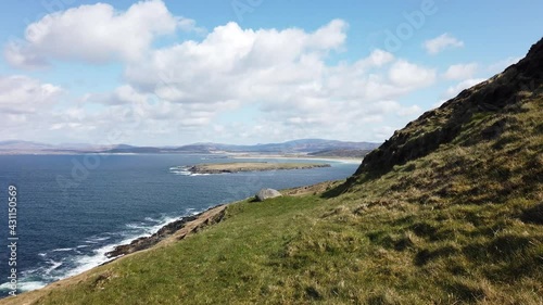 Portnoo, Narin and Inishkee seen from Dunmore head - County Donegal, Ireland photo