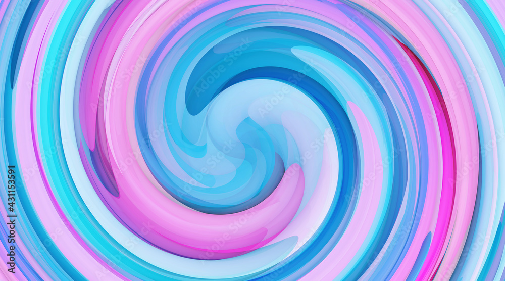 Cartoon Swirly Background Cartoon Swirly Background