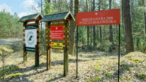 Obszar natura 2000 Puszcza Białowieska