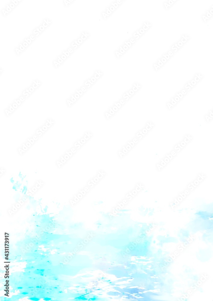幻想的な水溜まりの水彩テクスチャ背景stock Illustration Adobe Stock
