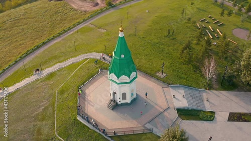 The chapel of Paraskeva Friday in Krasnoyarsk The chapel of Paraskeva Pyatnitsy in Krasnoyarsk The orthodox chapel in Krasnoyarsk Russia Siberia Krasnoyarskiy Kray Krasnoyarsk photo