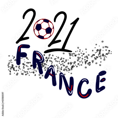 France football team 2021 for design cards, invitations, gift cards, flyers, tee shirts