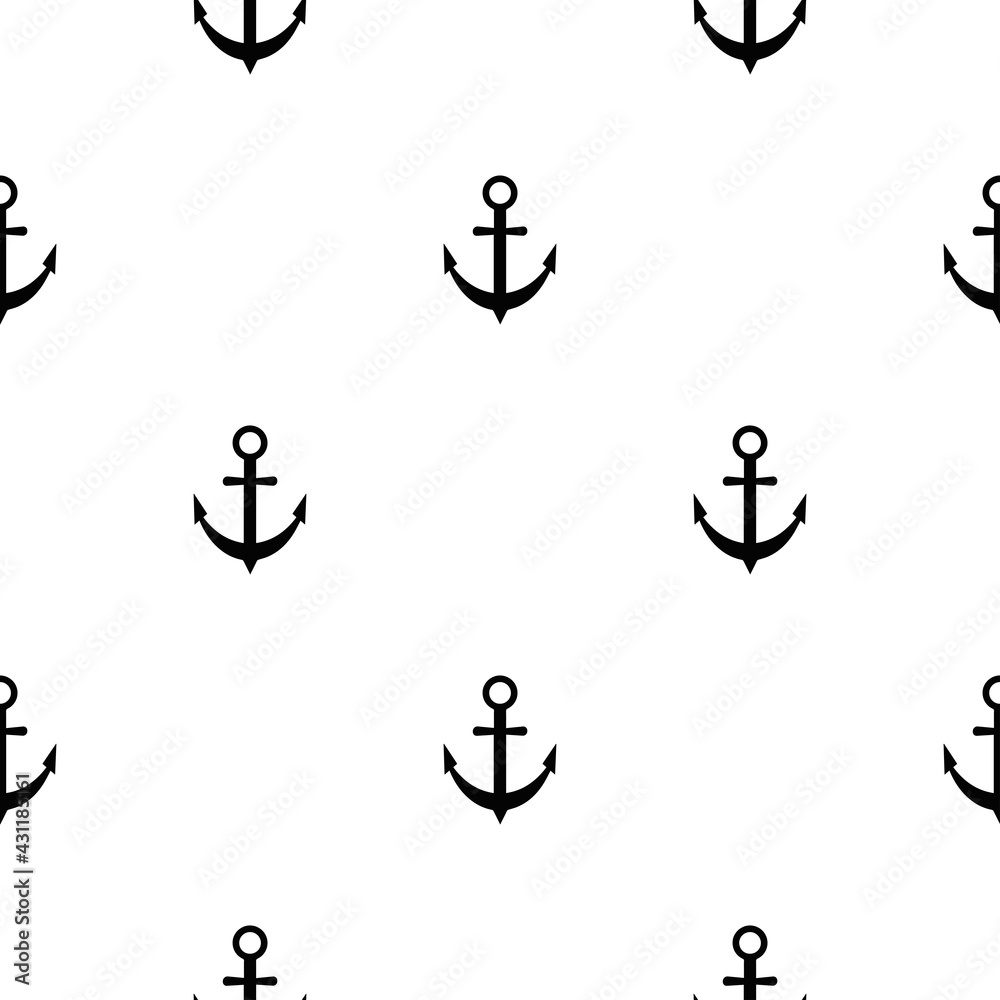 print anchor, vector seamless pattern for clothing or print print anchor, vector seamless pattern for clothing or print