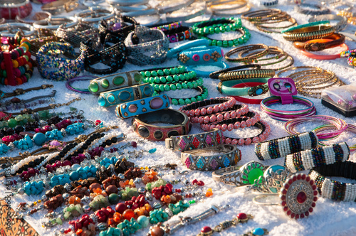 beads, rings, jewelry, Traditional Handcraft of Pakistan, Lok Virsa, Islamabad