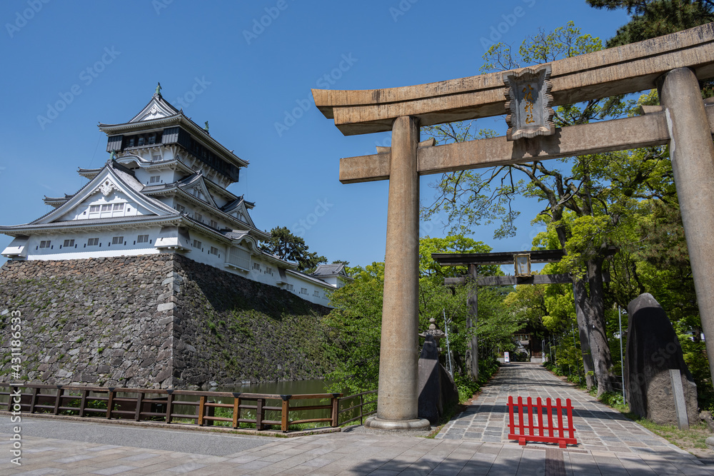 Obraz premium 小倉祇園八坂神社