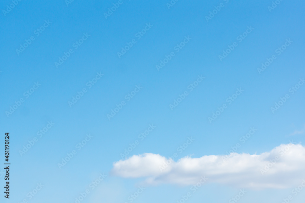 blue sky with light white clouds