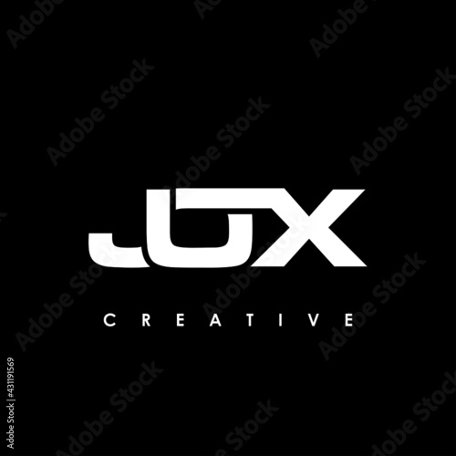 JOX Letter Initial Logo Design Template Vector Illustration