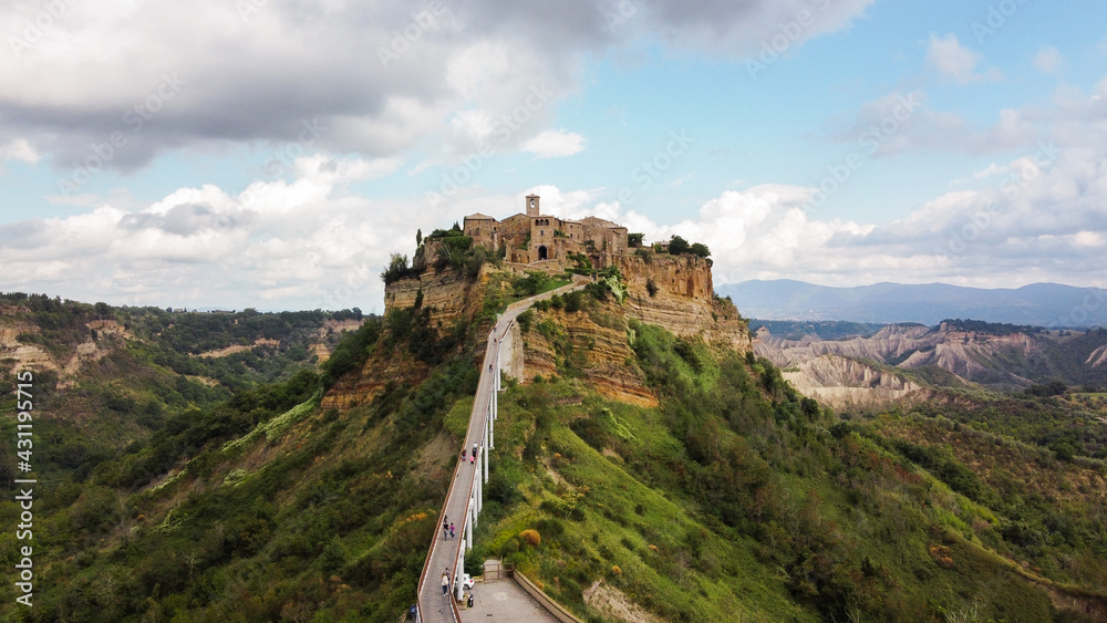 Fototapeta premium Civita di Bagnoregio