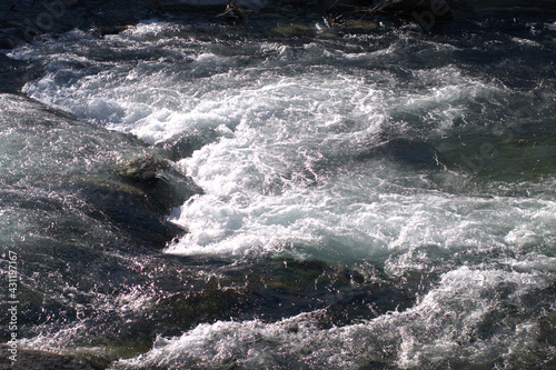 waves on the rocks,water,stone, river,foam, motion, 