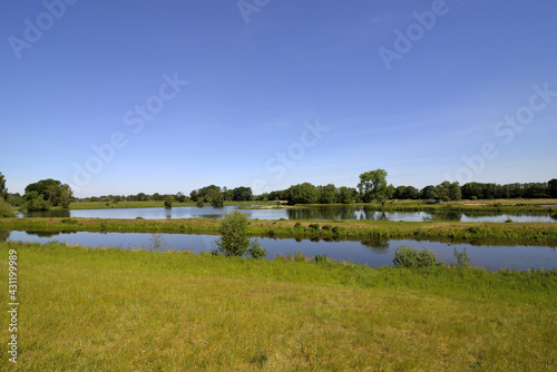 Wide landscape with watercourses