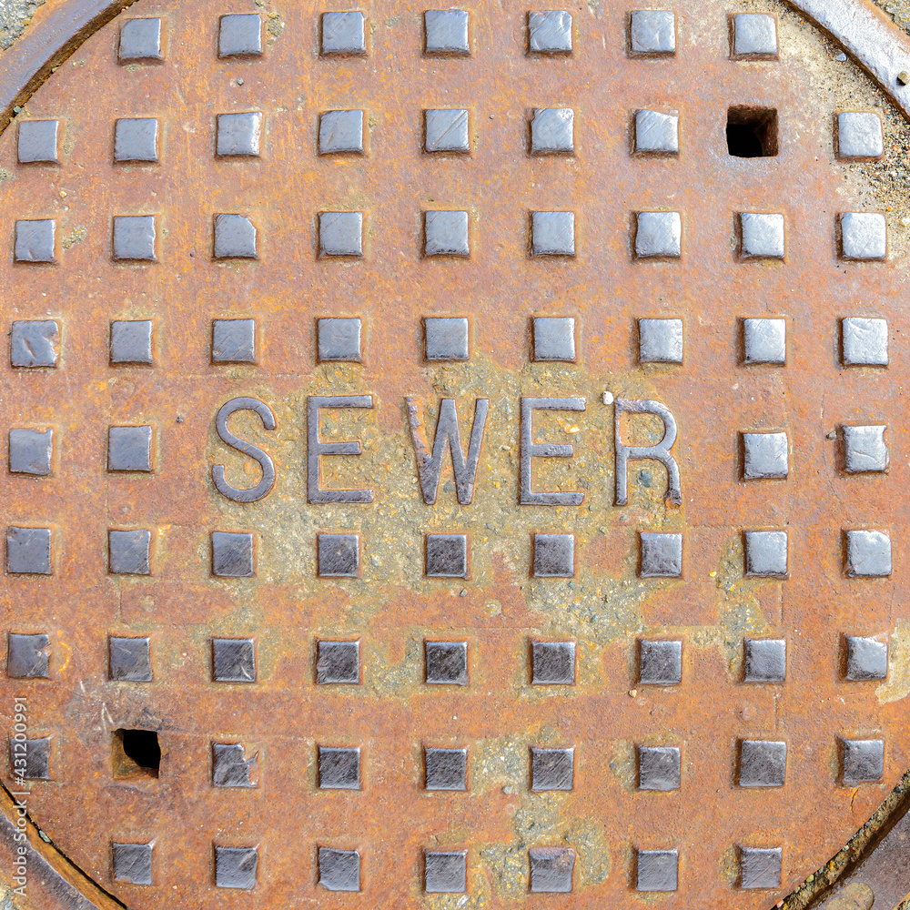 Heavy Metal Sewer Cover Heavy Metal Sewer Cover