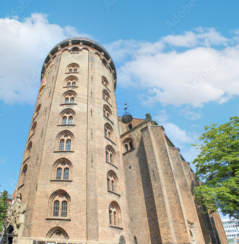 Photography Rundetårn and Trinitatis Kirke (astronomical tower and Church) copenhagen Region