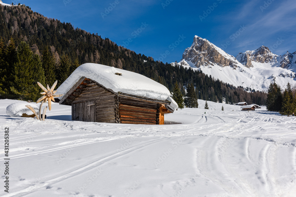 Valle San Nicolò, Dolomiti, Val di Fassa, Trentino Alto Adige