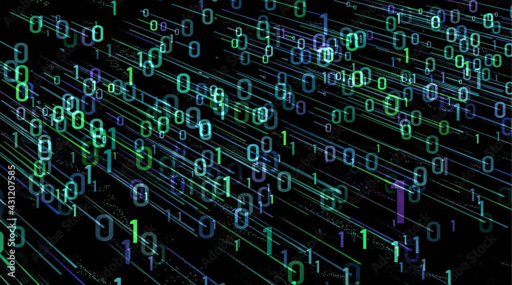 binary code background binary code background
