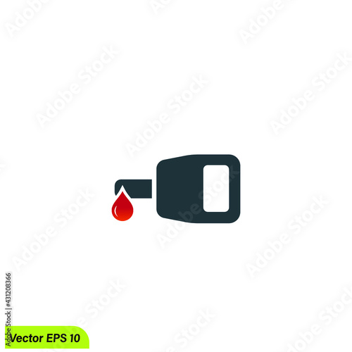 glucometer icon vector illustration simple design element