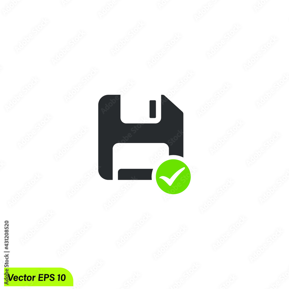 floppy disk icon vector illustration simple design element