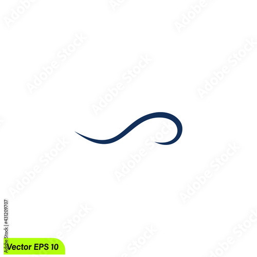 sperm icon fertility symbol simple design element
