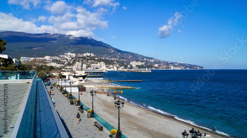 Spring mountains of Crimea