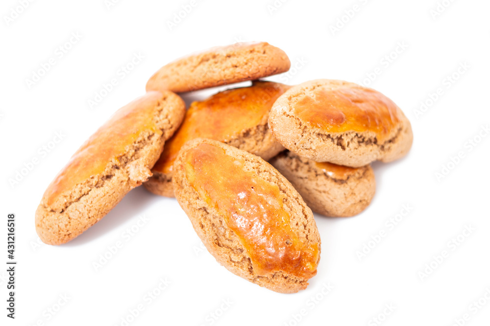 Typical corn and honey pastry
