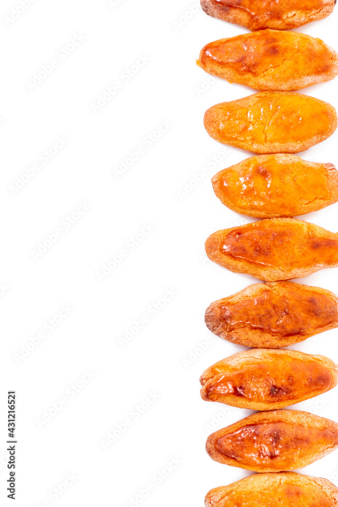 Typical corn and honey pastry Typical corn and honey pastry