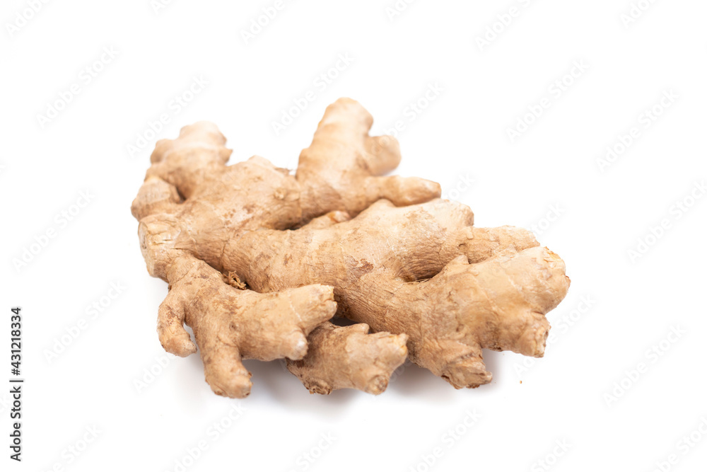 Close up of ginger root vegetable Close up of ginger root vegetable