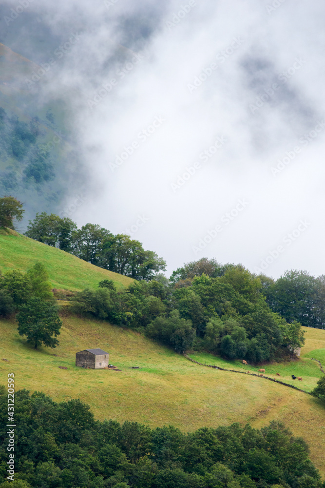 Fototapeta premium Paisajes de la Cordillera Cantábrica