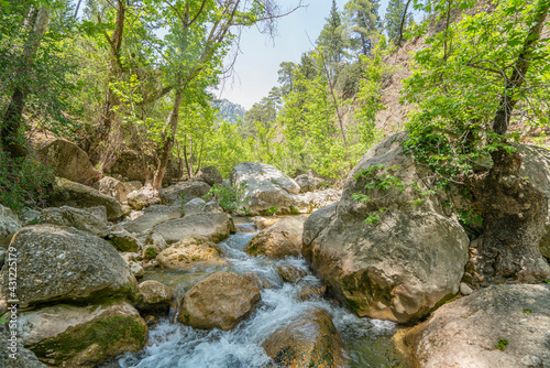 the Etler waterfall and pools  hidden beauties and unexplored paradise of Antalya  Turkey