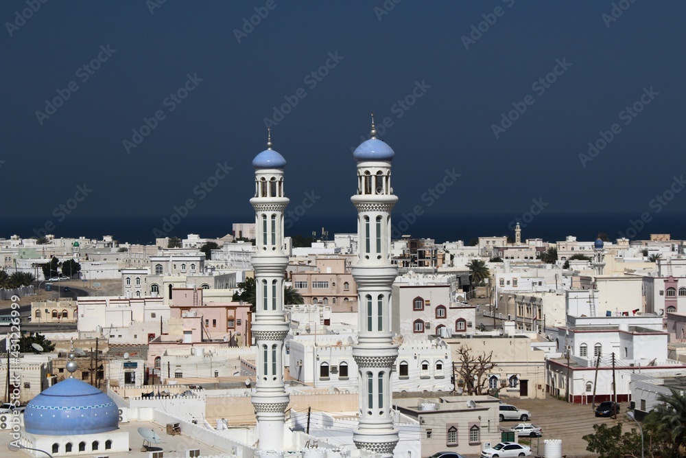 Panorama of the city of Muscat, Oman