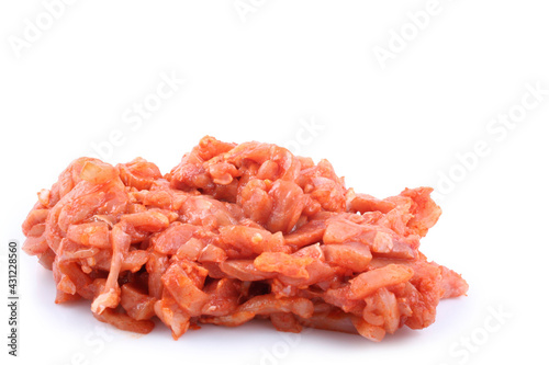 shoarma isolated on a white background