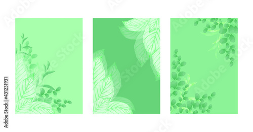 Spring ornament concept. Vector layout decorative greeting cards or invitation back design. Hand-drawn illustration
