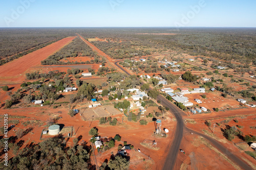 The far western town of Eula, Queensland , Australia. photo