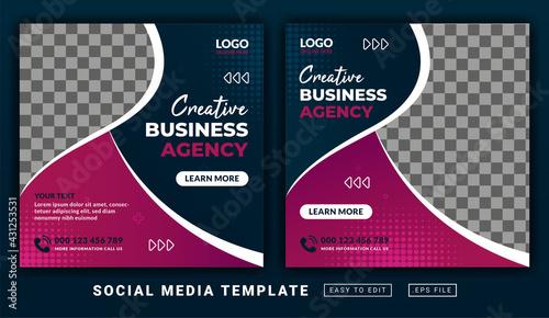 Flyer or social media post themed today's menu template