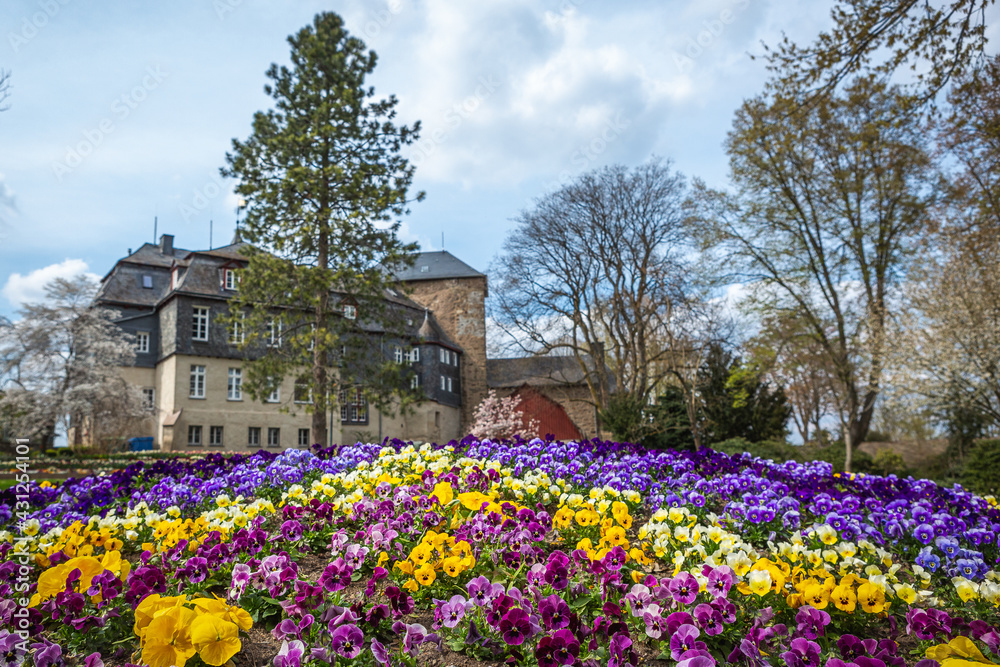 Schlosspark, Oberes Schloss, Siegen, NRW Schlosspark, Oberes Schloss, Siegen, NRW