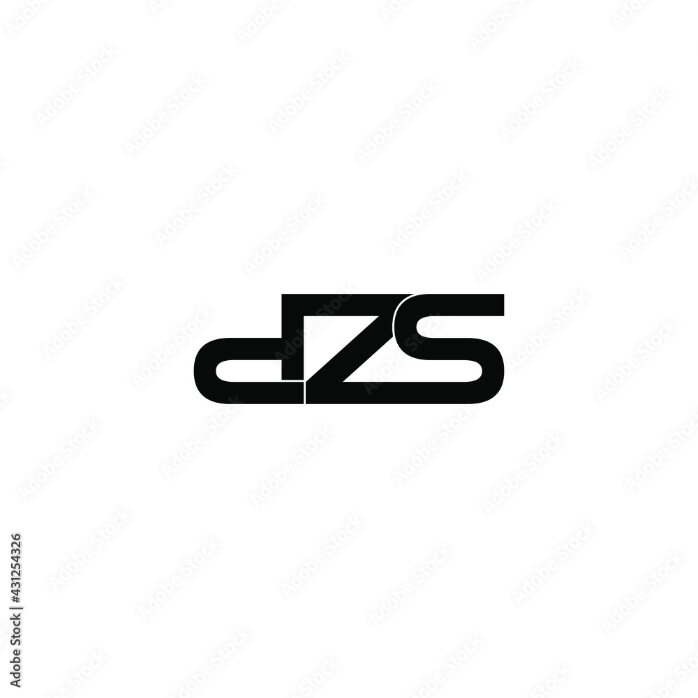 dzs letter original monogram logo design dzs letter original monogram logo design
