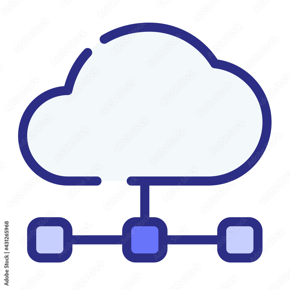 cloud internet connection network single isolated icon with dash or dashed line style cloud internet connection network single isolated icon with dash or dashed line style