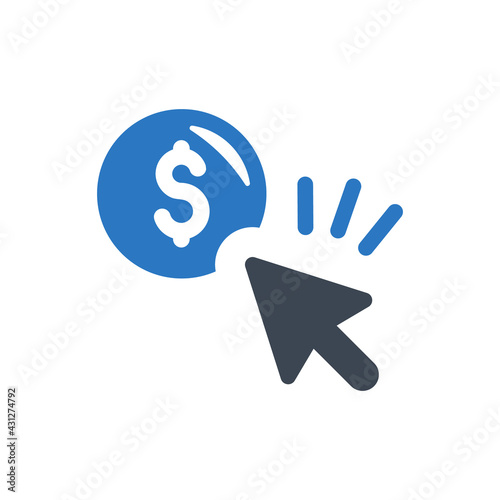 Pay per click icon