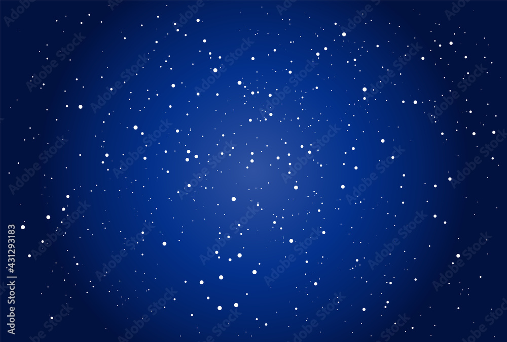 満天の星空のイラスト Stock Vector Adobe Stock