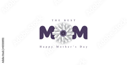 vector illustration of Mothers day. background.