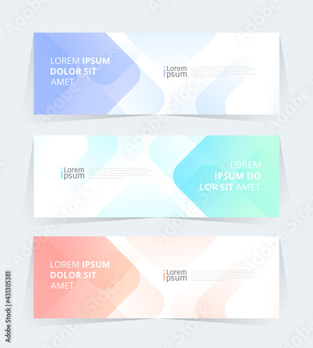 Vector abstract graphic design Banner Pattern background web template.