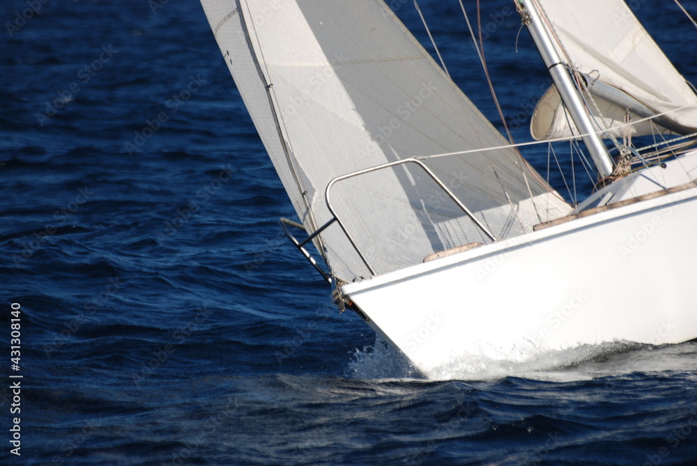 Naklejka premium voilier