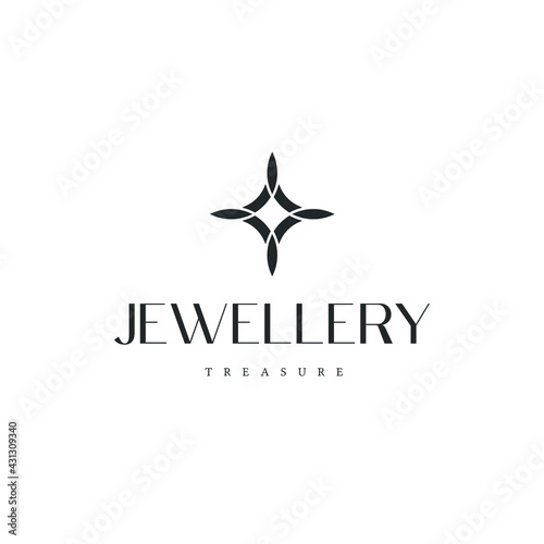 Jewelry logo diamond - fashion gold luxury lux ring beauty woman feminine glamour style expensive jewel wedding treasure gemstone beads rich crystal pearl art deco
