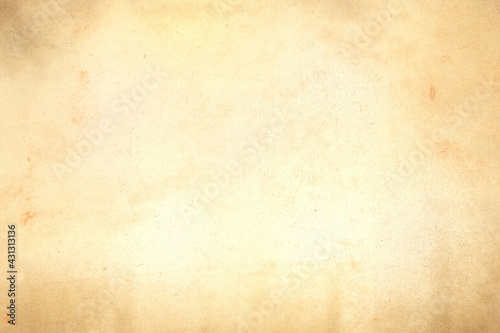 Aged texture of old vintage brown parchment paper, can be use as abstract background, wallpaper, webpage, copy space for text.